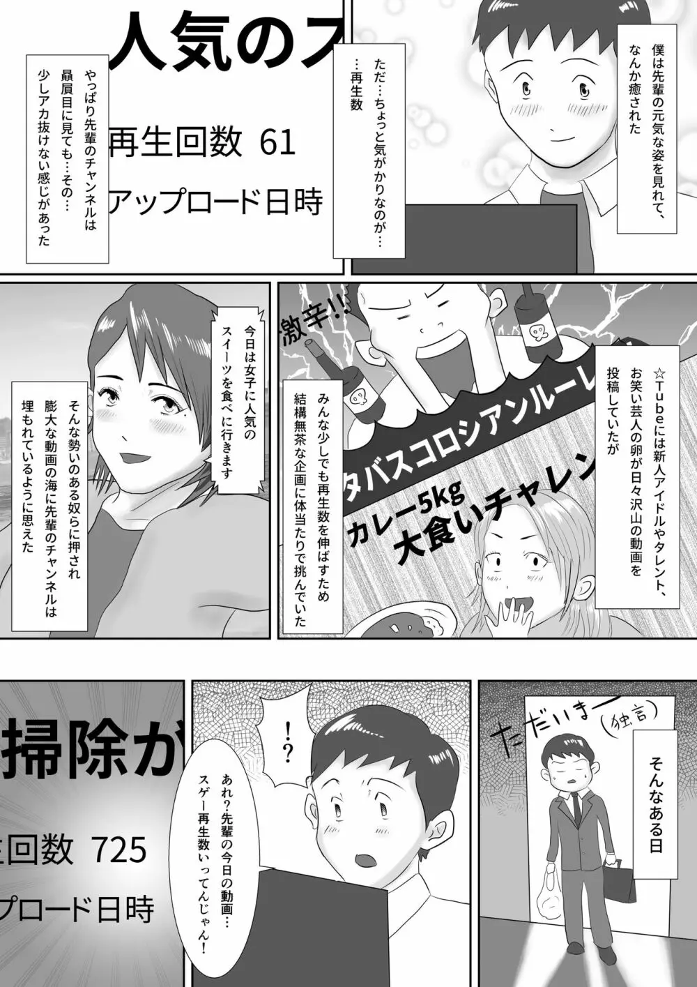 なんでもやりますっ! ～ネットに痴態を晒し続けた先輩の末路～ 11ページ