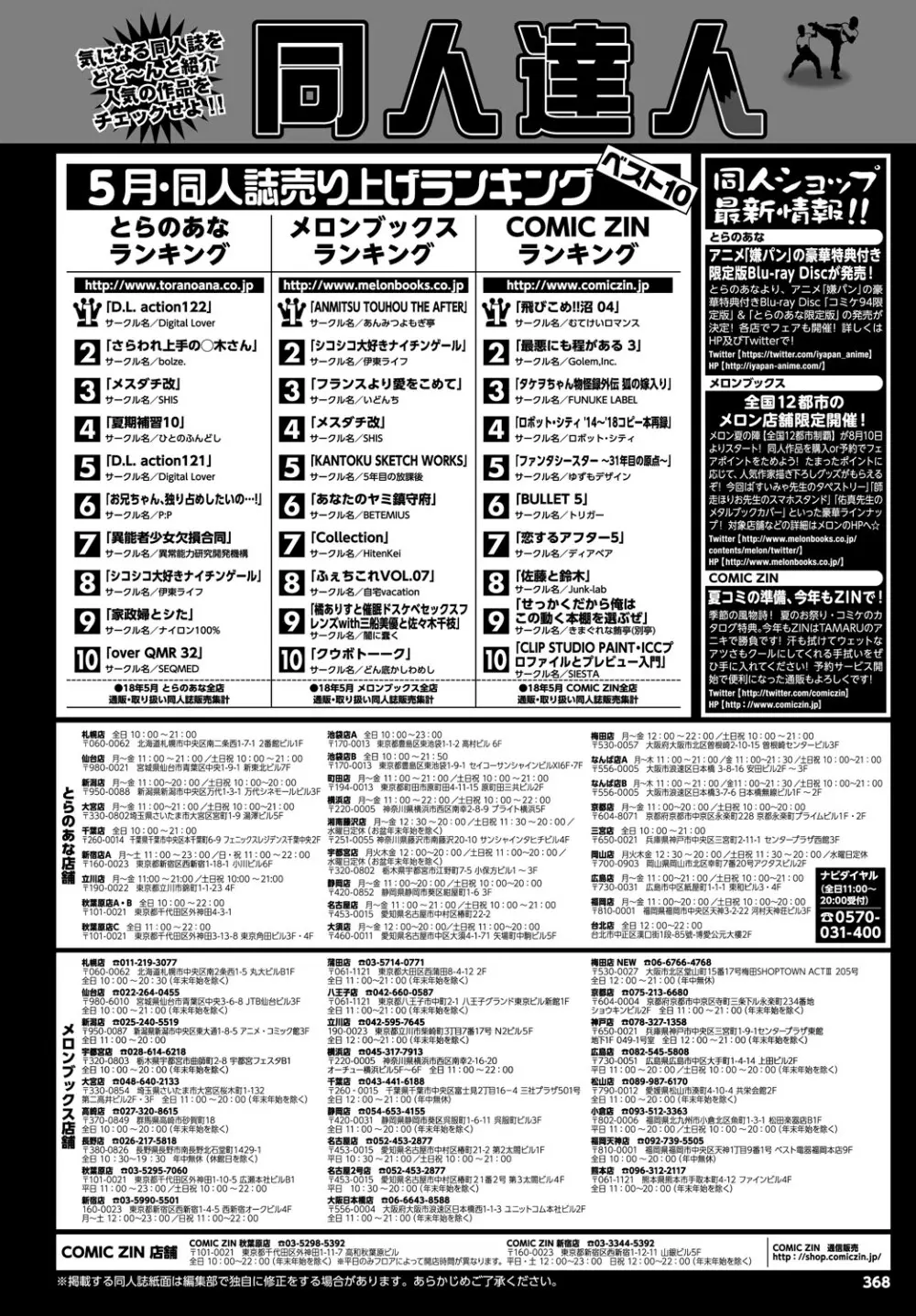 COMIC BAVEL 2018年9月号 368ページ