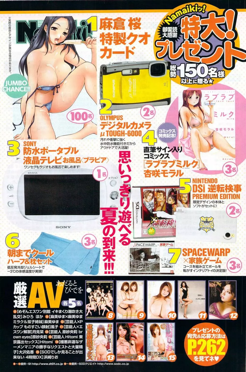 ナマイキッ！ 2009年8月号 142ページ