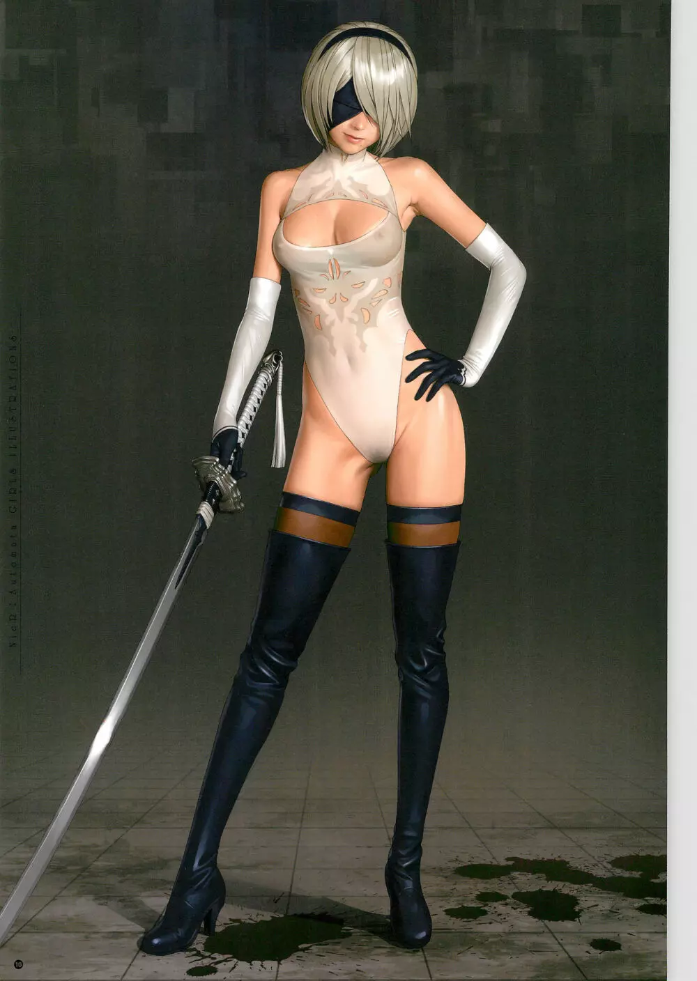 SENSUAL Vol.14 NieR：Automata GIRLS ILLUSTRATIONS 1 12ページ