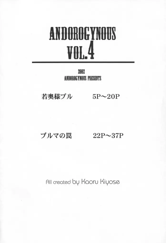 Andorogynous Vol.4 3ページ