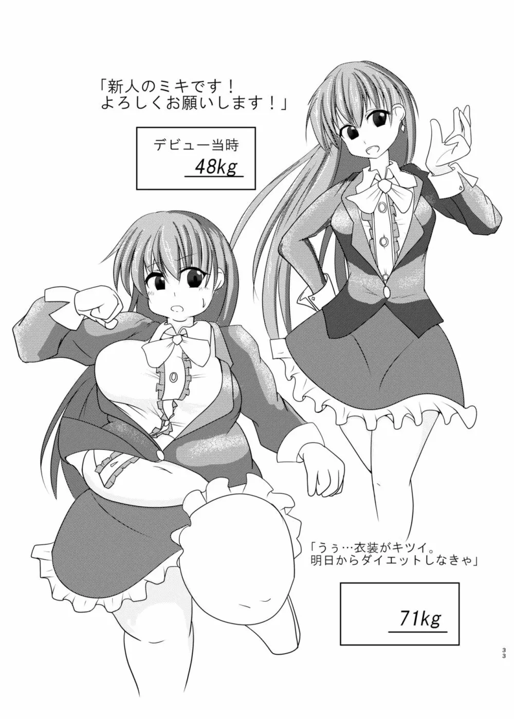 ダイエットはおやつのあとで 32ページ