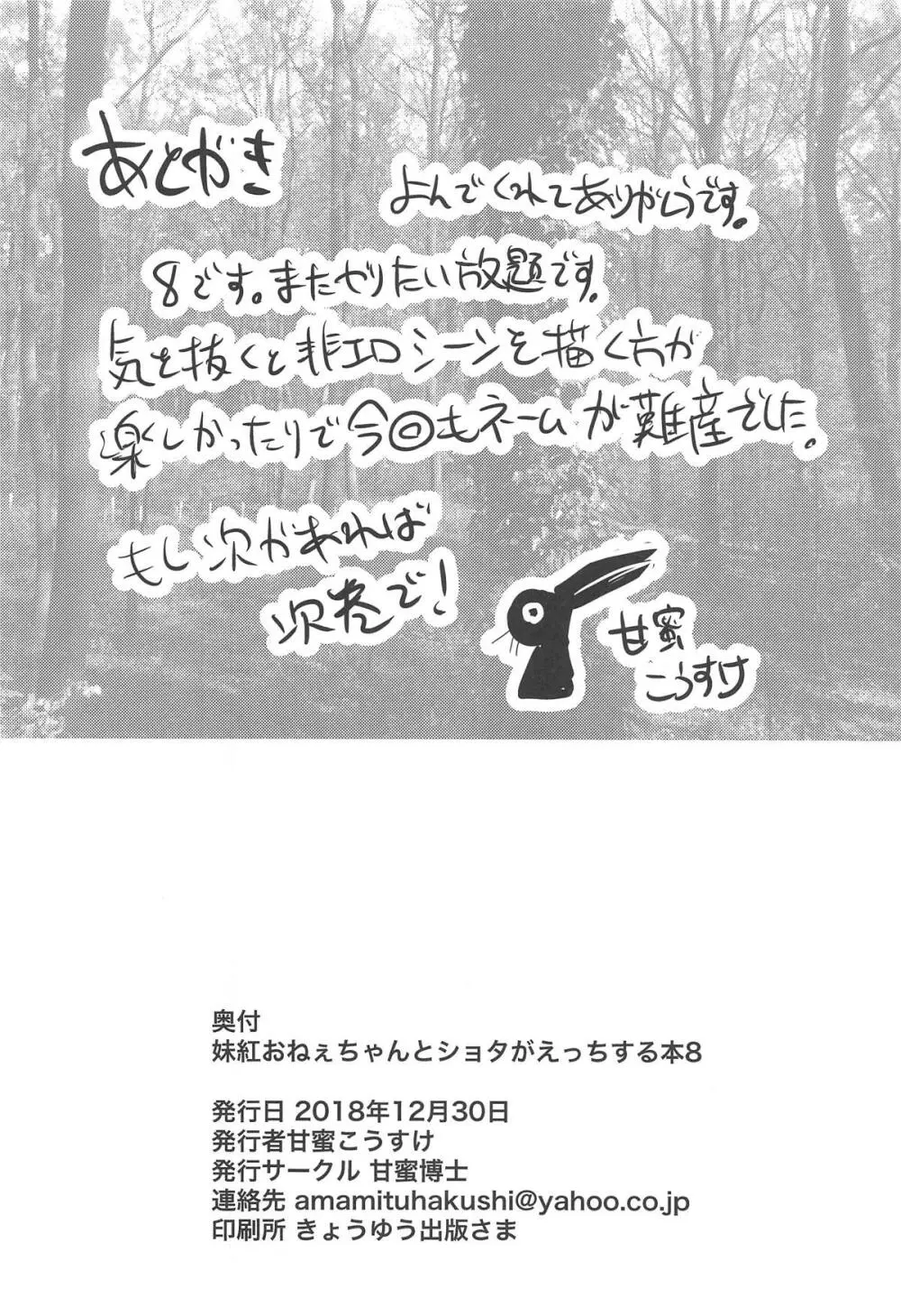 妹紅おねぇちゃんとショタがえっちする本8 17ページ