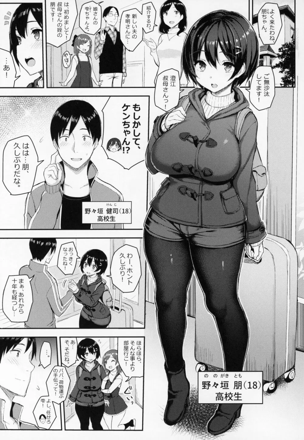 巨乳イトコがいる休暇 3ページ