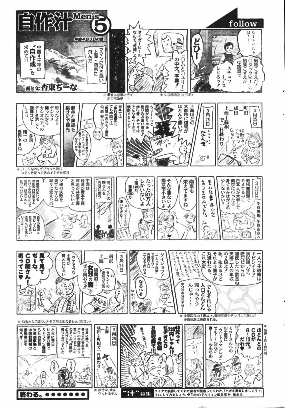 メンズドルフィン2001年06月1日Vol.22 197ページ