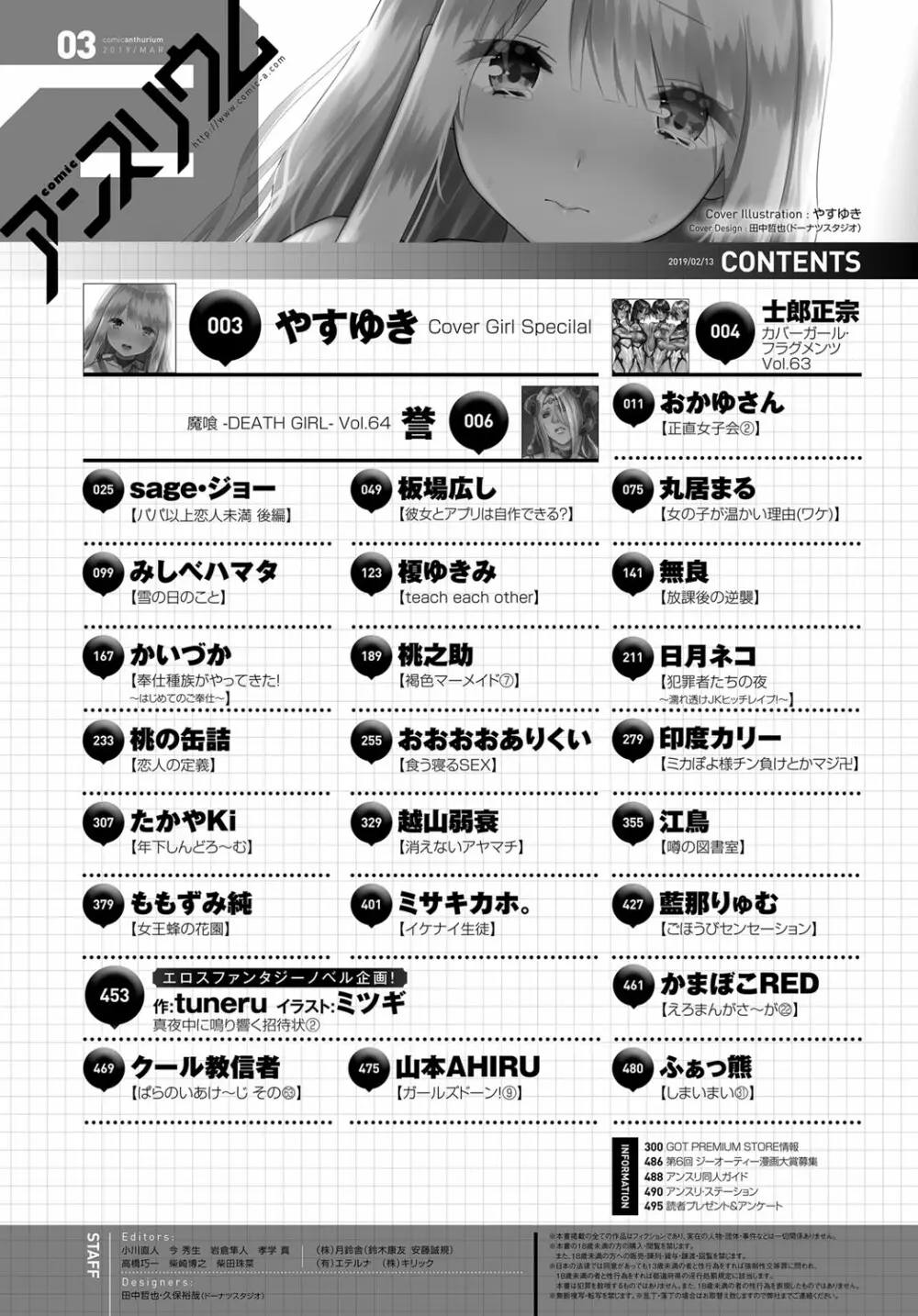 COMIC アンスリウム 2019年3月号 495ページ