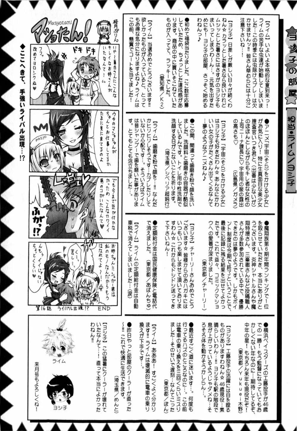 コミック・マショウ 2009年9月号 255ページ