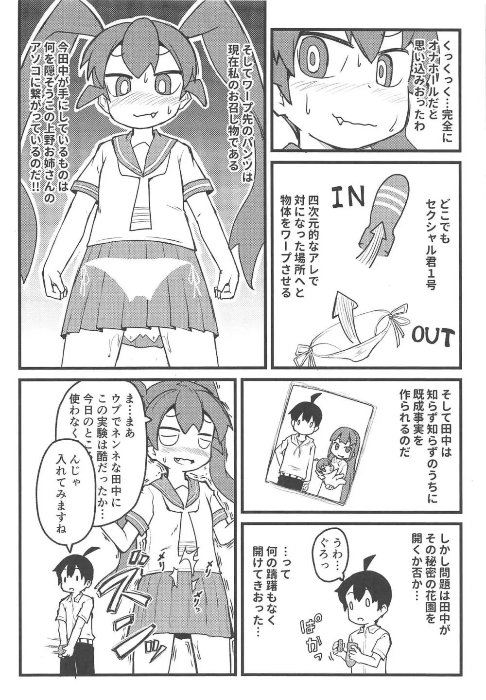 上野さんはふしだら 3ページ