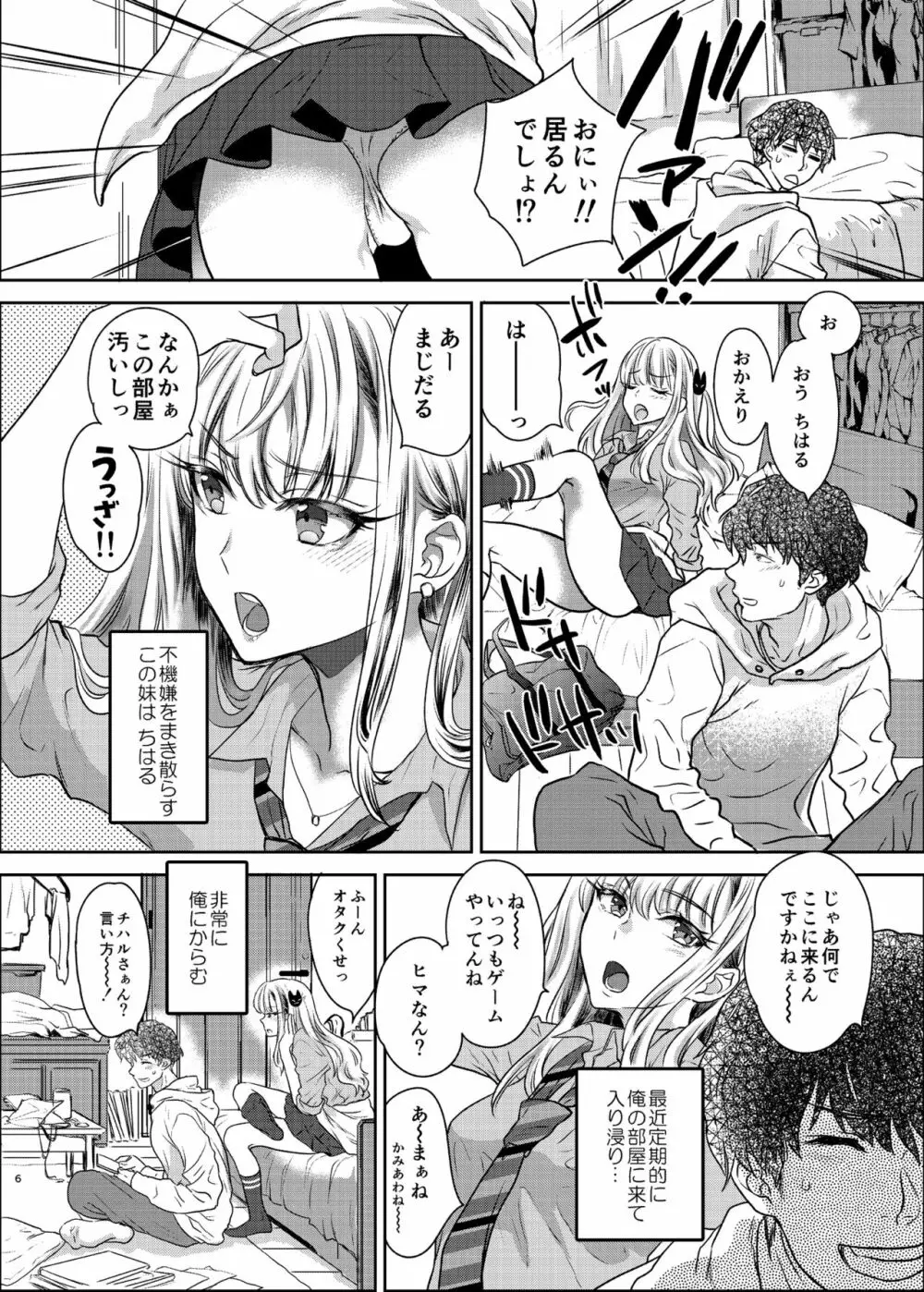 つよかわ妹×強制らぶ交尾 6ページ