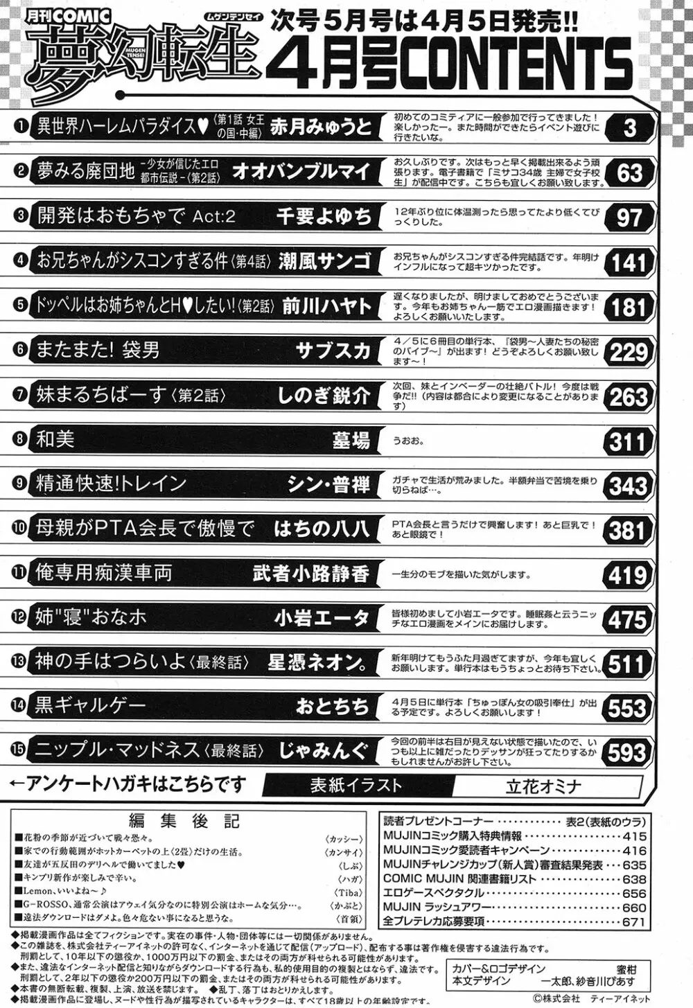 COMIC 夢幻転生 2019年4月号 556ページ