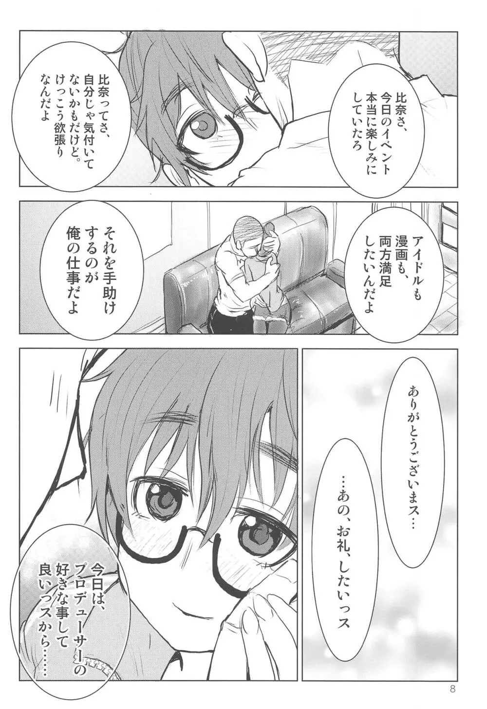 荒木比奈といっぱいしあわせえっちする話 6ページ