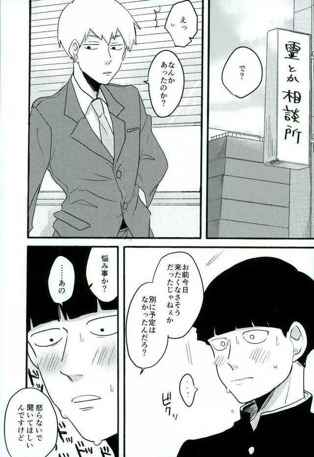 夢で制服姿の師匠を観てからなんかぼく変なんです 8ページ