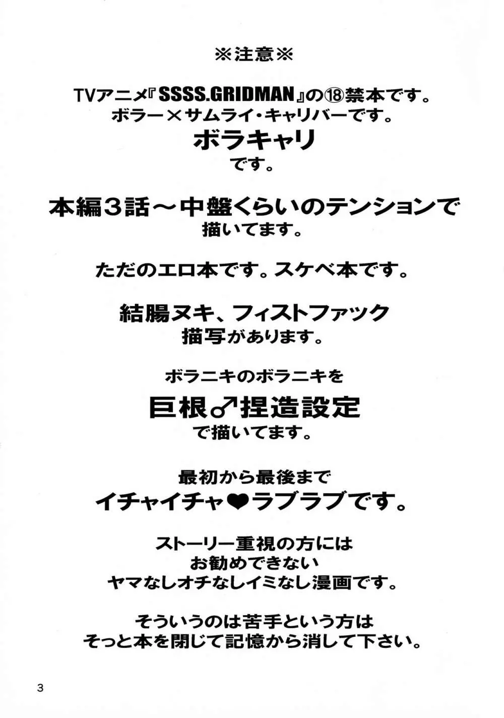 ボラーくんのドリルをキャリバーさんの鞘に収めるのは難しい… 3ページ