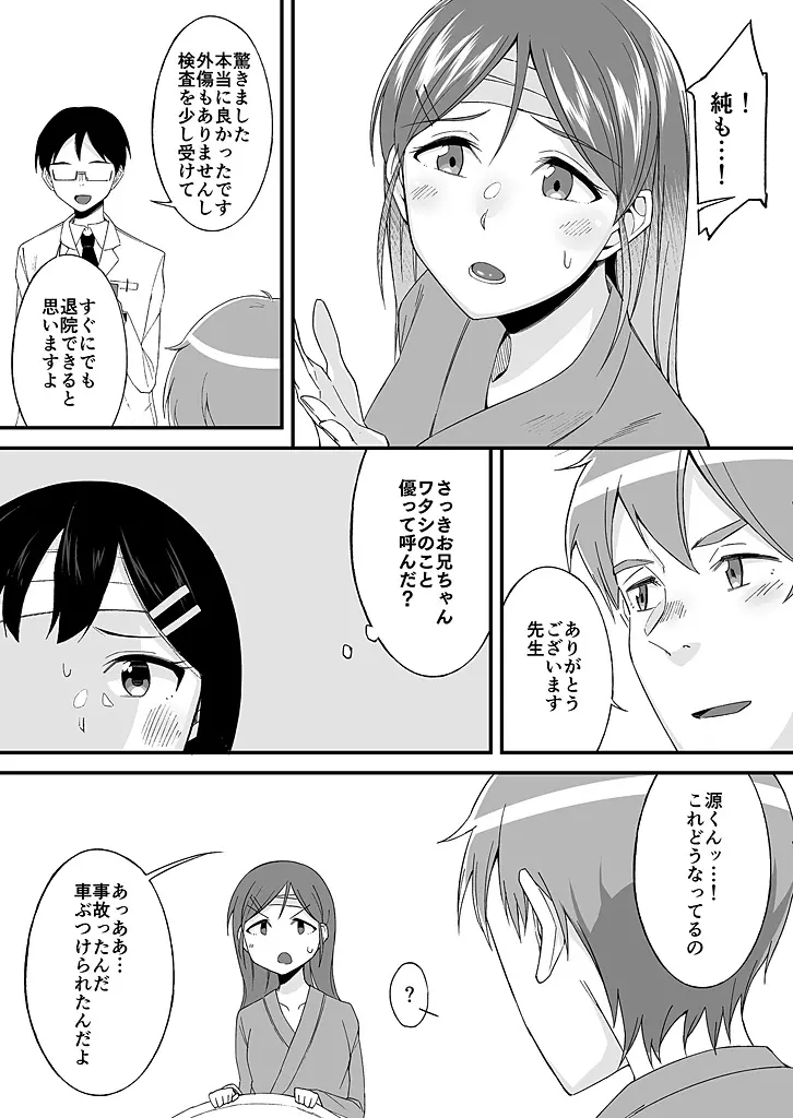 「妹のカラダの彼女」と「彼女のカラダの妹」、どっちのナカが気持ちいい？1-2 13ページ