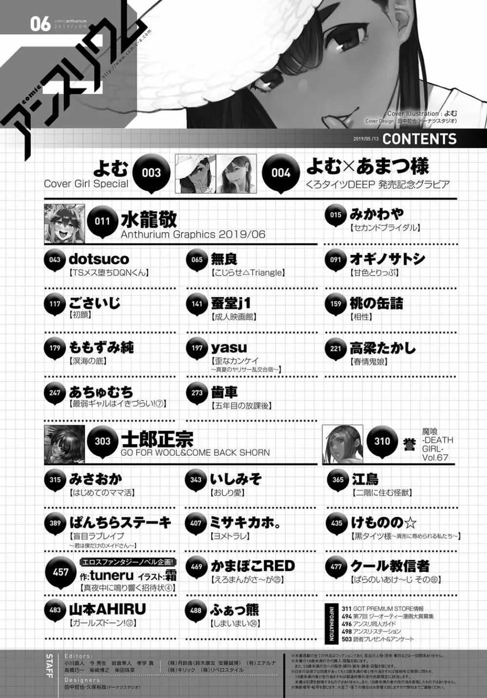 COMIC アンスリウム 2019年6月号 503ページ