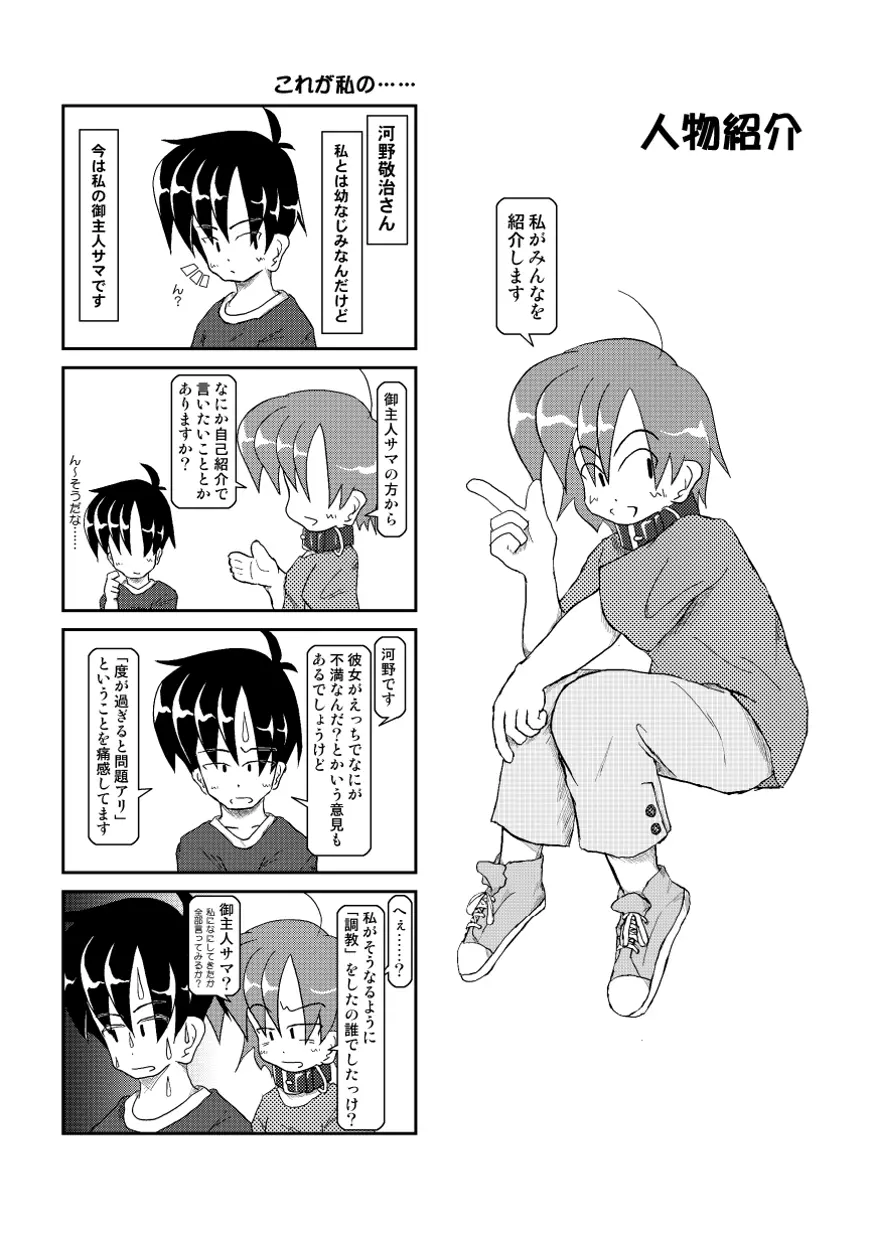 首輪日記2 3ページ