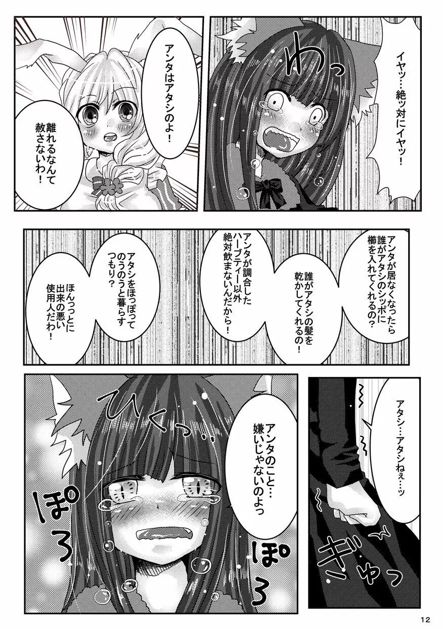 花咲く森のないしょのはなし。 11ページ