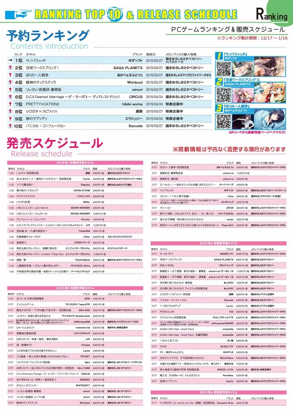 月刊めろメロ2015年2月号 23ページ