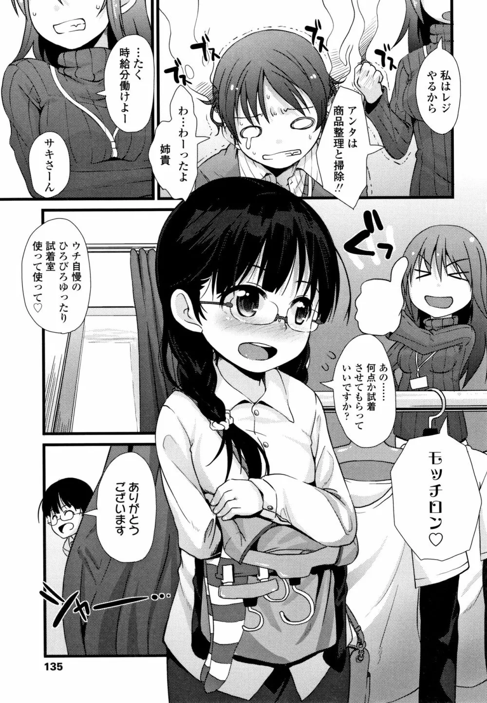 ちいさいあなはどうですか？ 136ページ