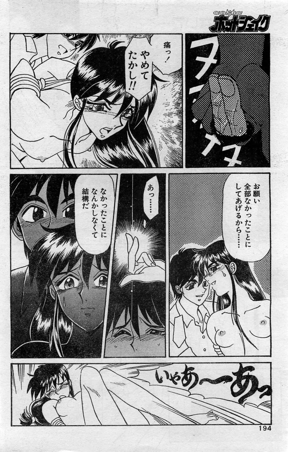 COMIC ホットシェイク キャンディータイム海賊版 1994年2月号増刊 188ページ