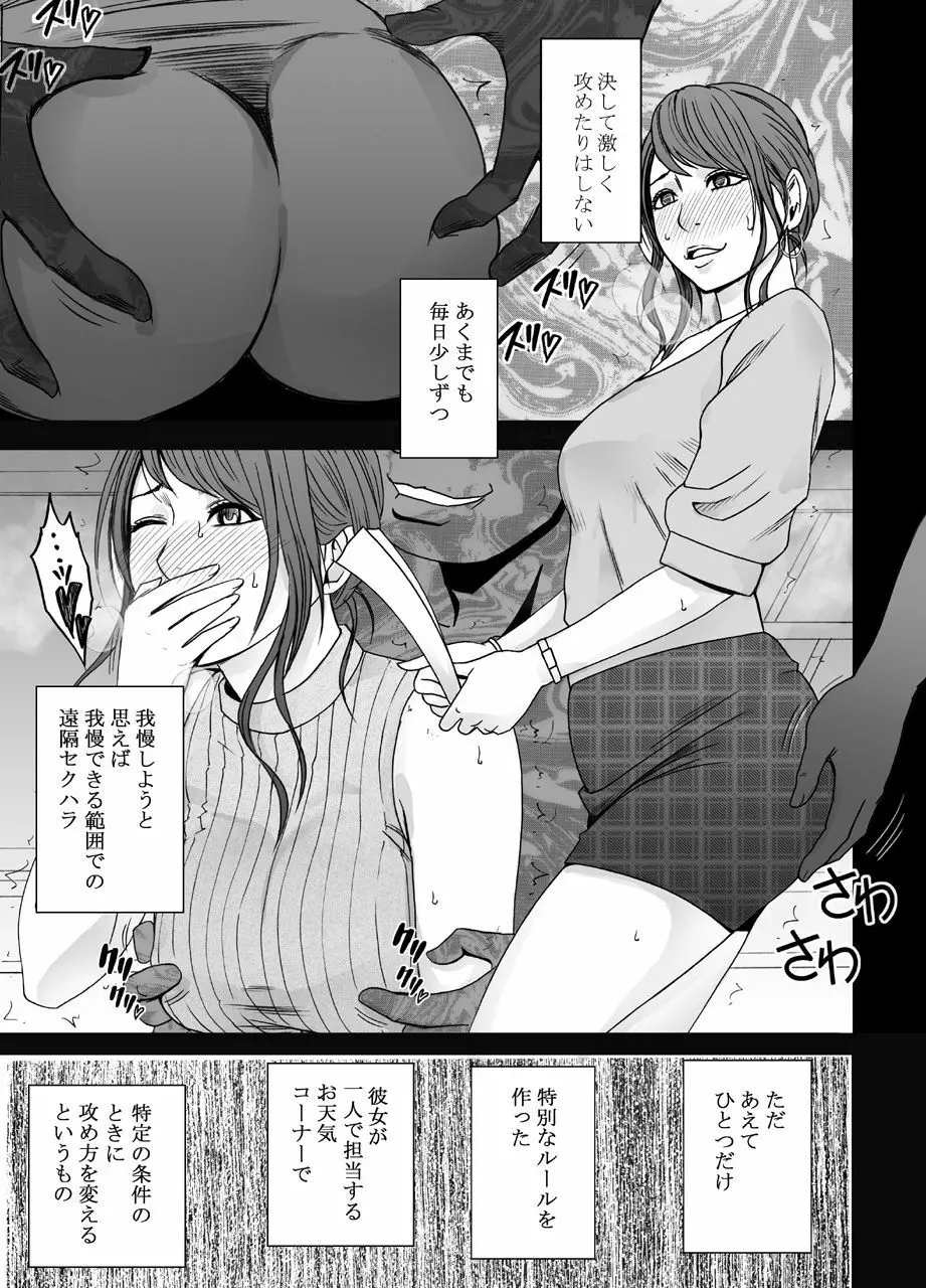 女体操作スマートフォン 女子アナ編 44ページ