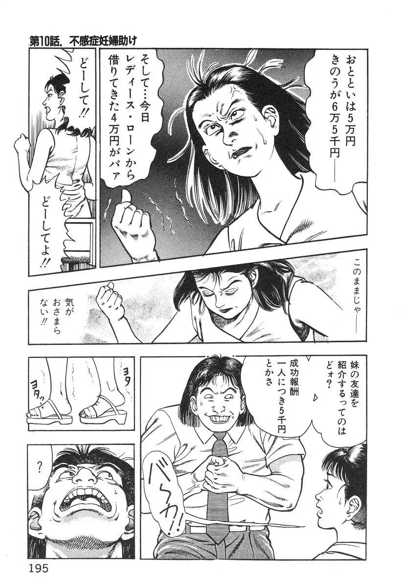 ころがり釘次女体指南 第1巻 194ページ