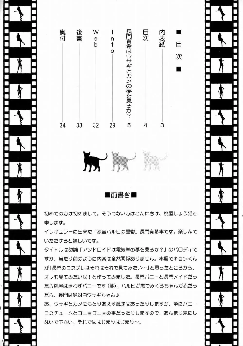 長門有希はウサギとカメの夢を見るか？ 3ページ