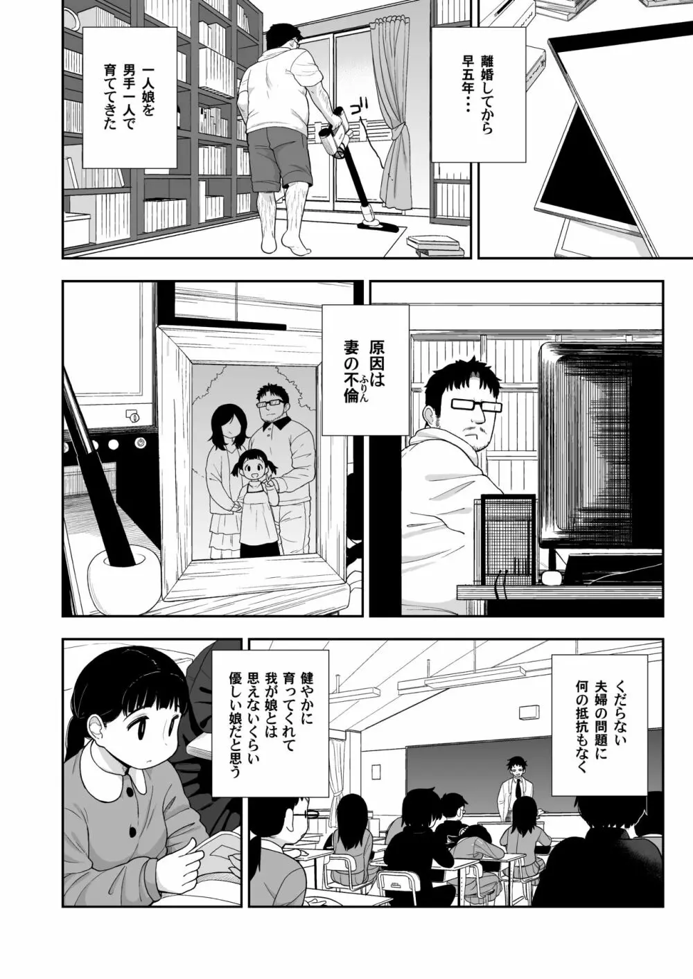 地味な一人娘が妻の代わりにセフレになってくれた話 7ページ