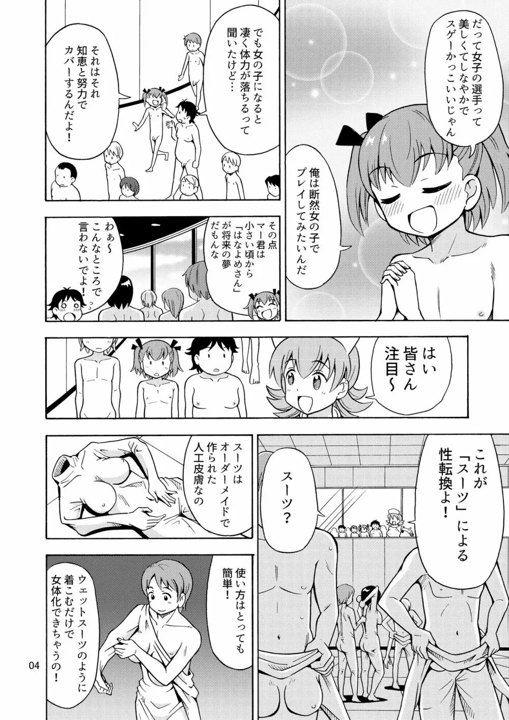 僕たちは女の子になる!～女の子工場02～ 5ページ