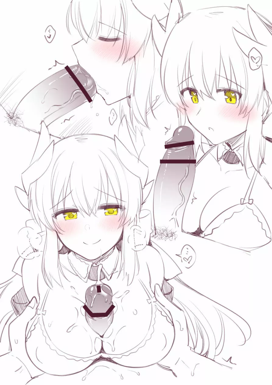 清姫ちゃん落書き 3ページ