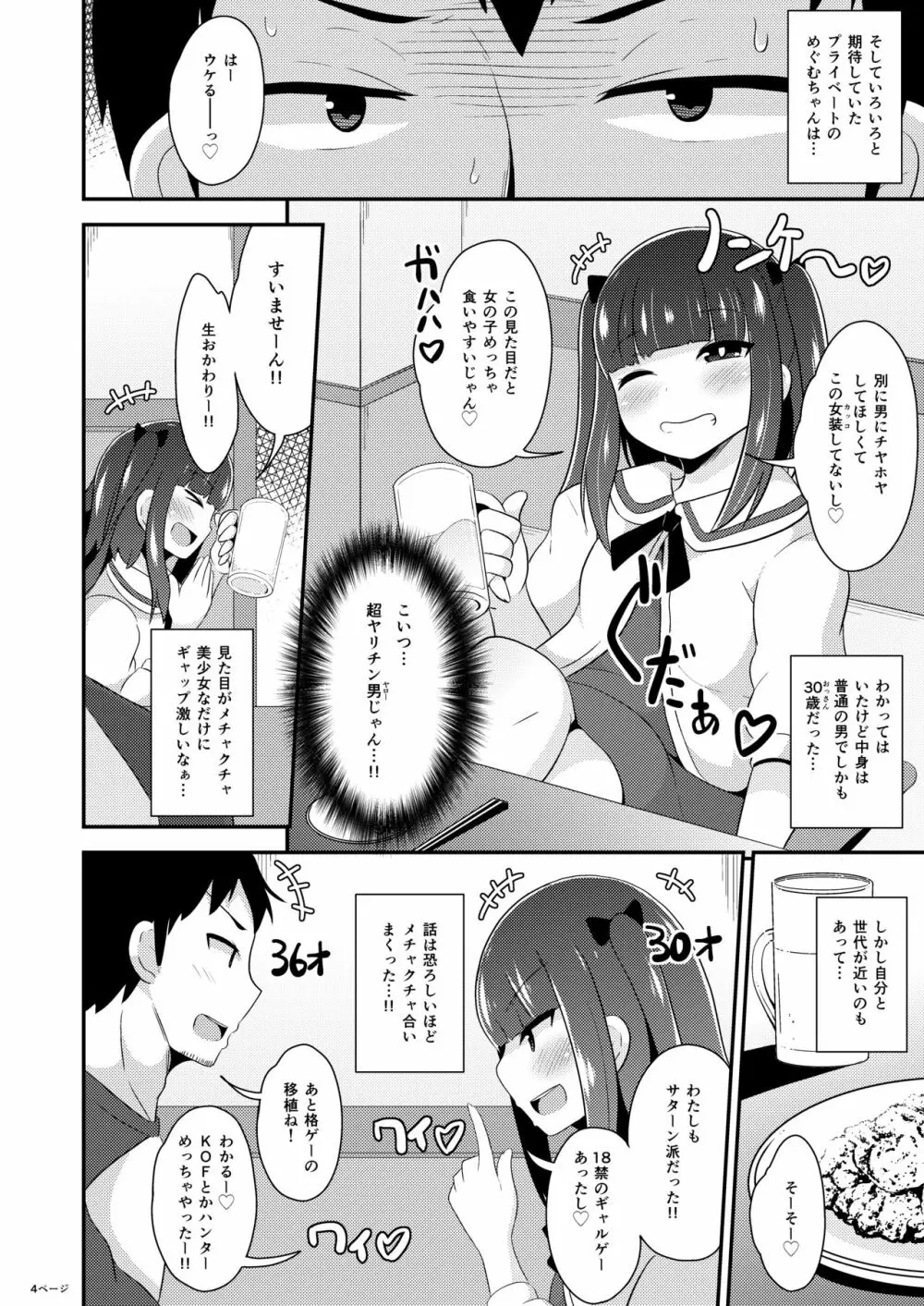 30歳の小悪魔女装子 4ページ