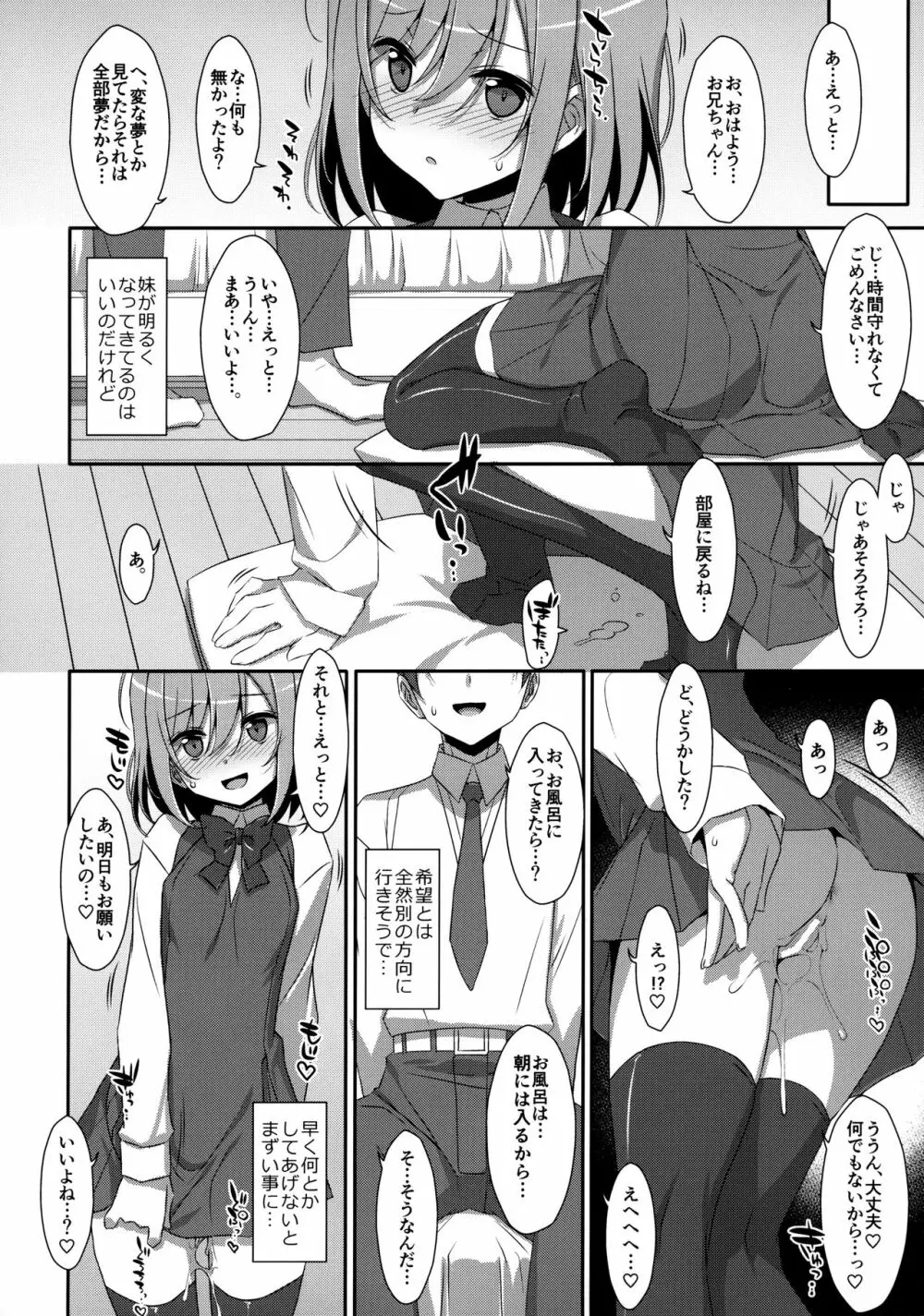 (C96) [TIES (タケイオーキ)] 寝ている(?)お兄ちゃんにイロイロしたいっ! 23ページ