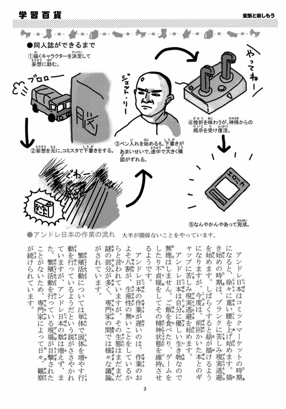 エロニカ学習帳 2ページ