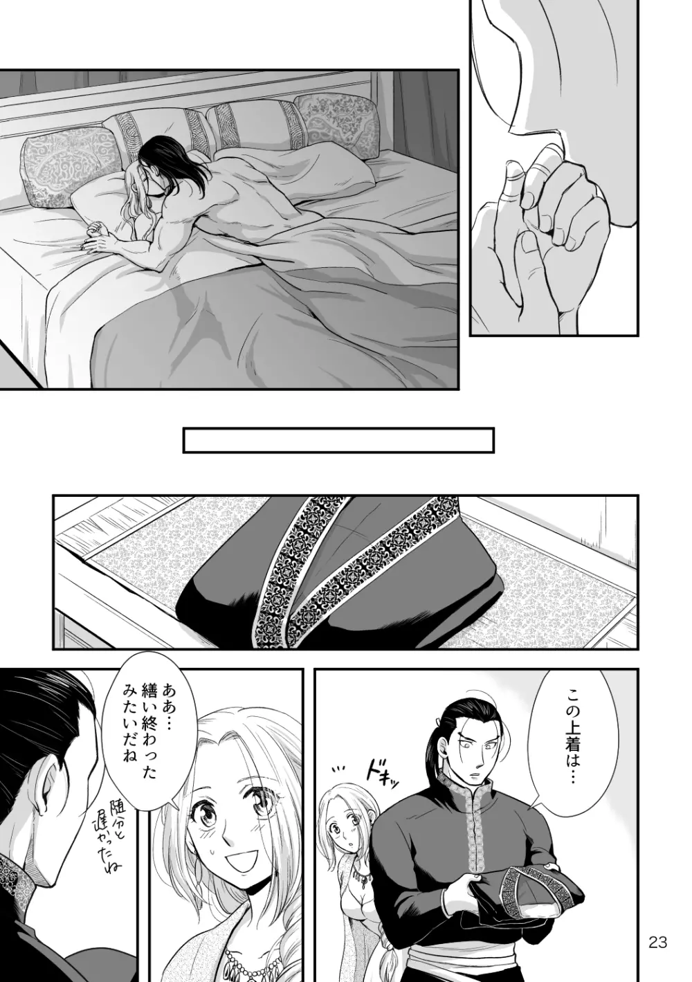 とある夫婦のお話 22ページ