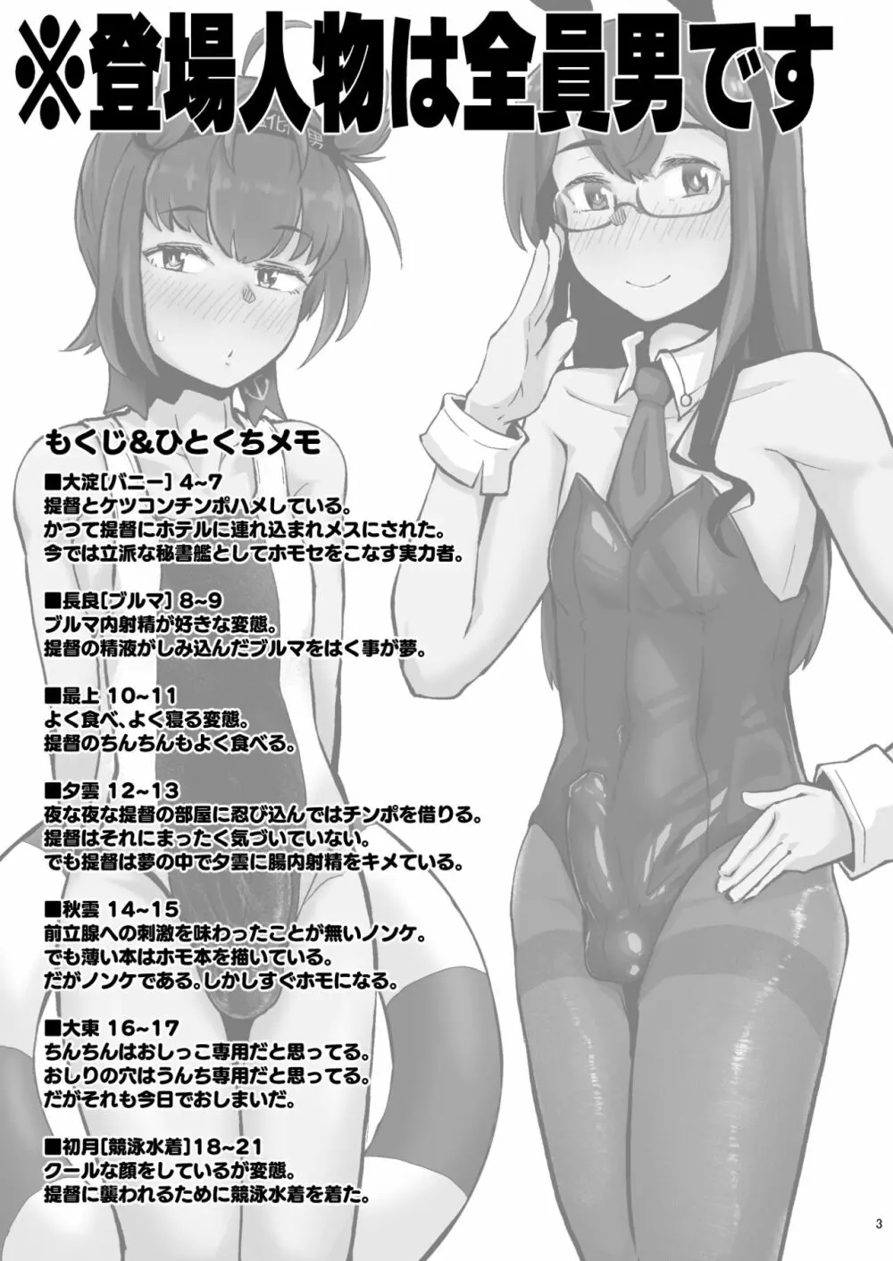 艦娘全員男説♂ 2ページ