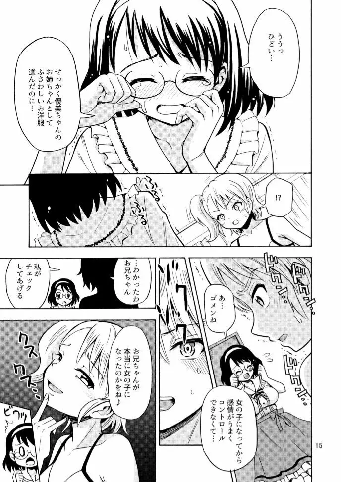 女の子になったお兄ちゃんをいじめないで！ 17ページ