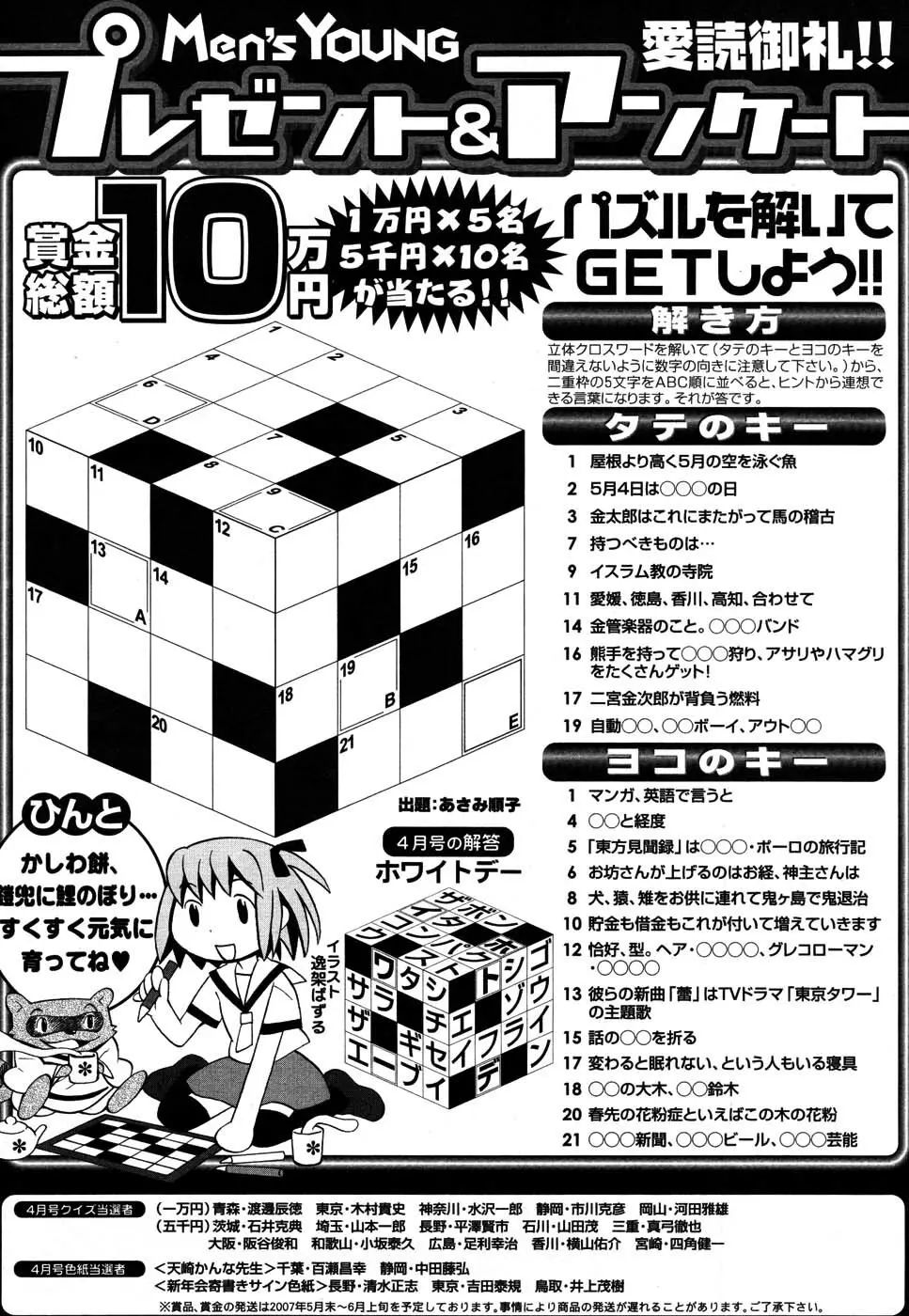 メンズヤング 2007年6月号 264ページ