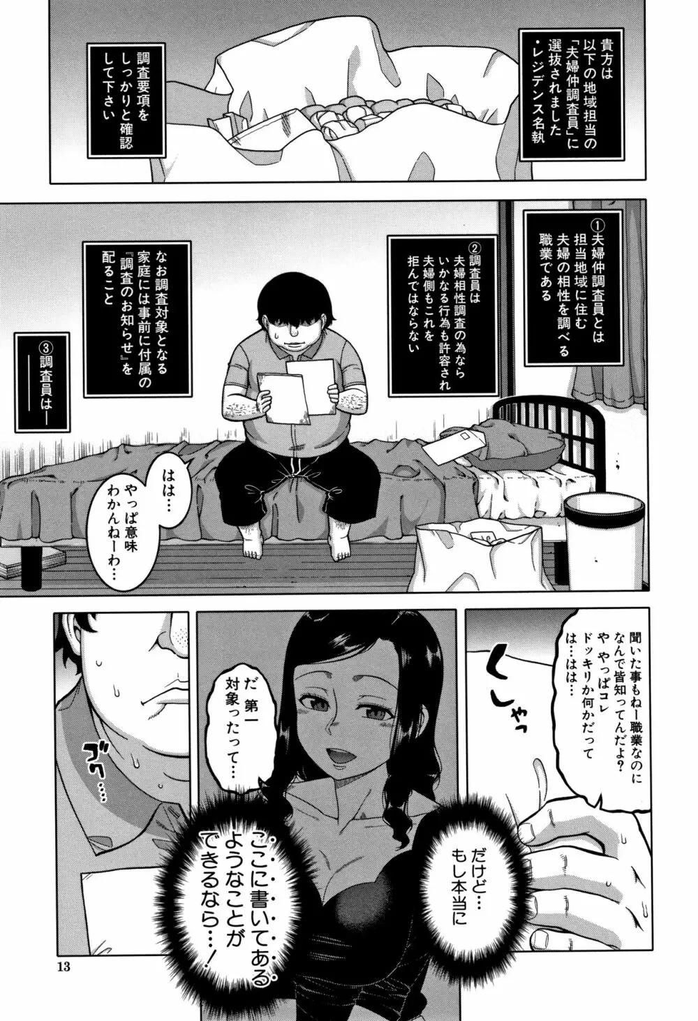 催眠夫婦仲調査 14ページ