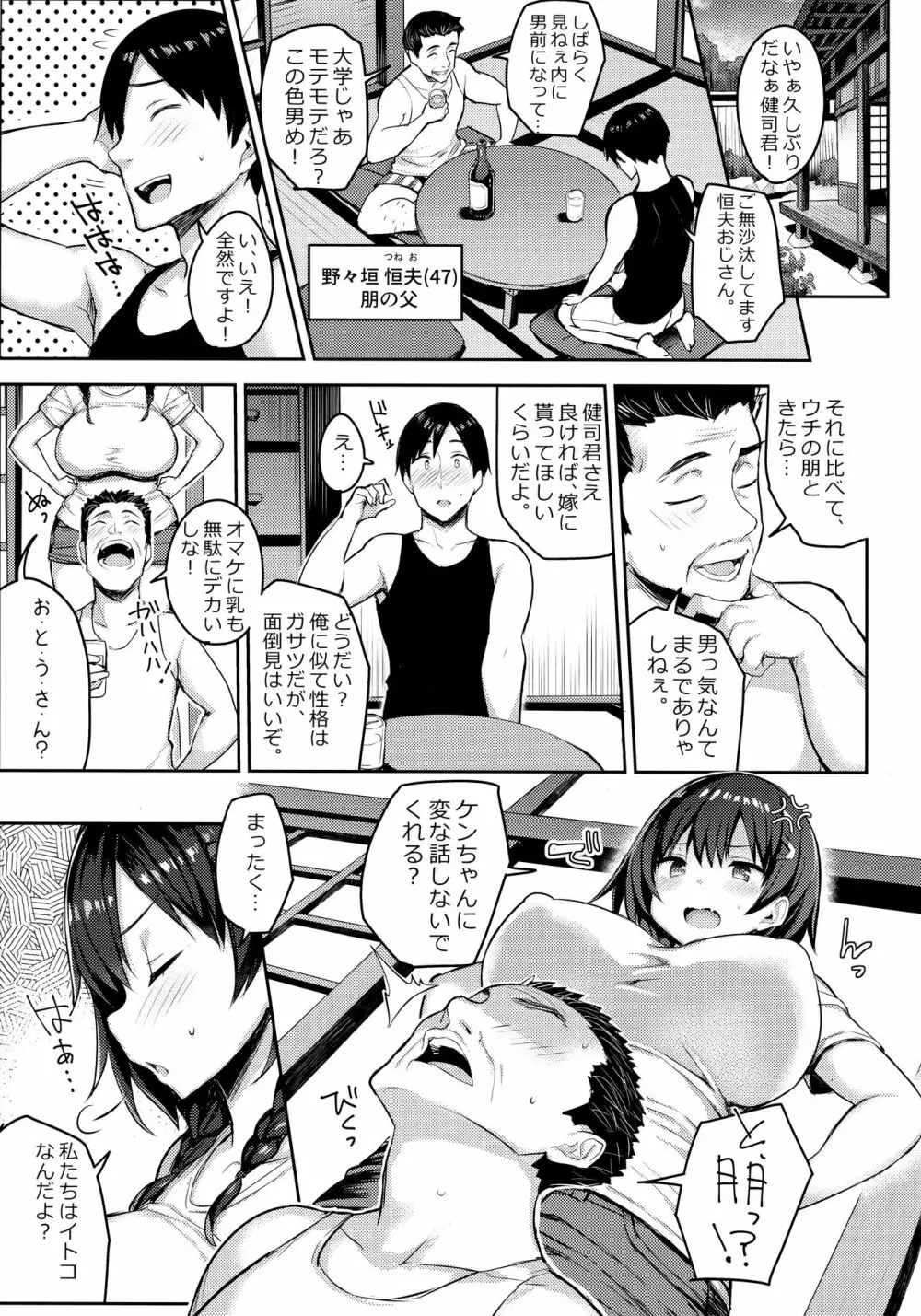 巨乳イトコがいる休暇2 6ページ