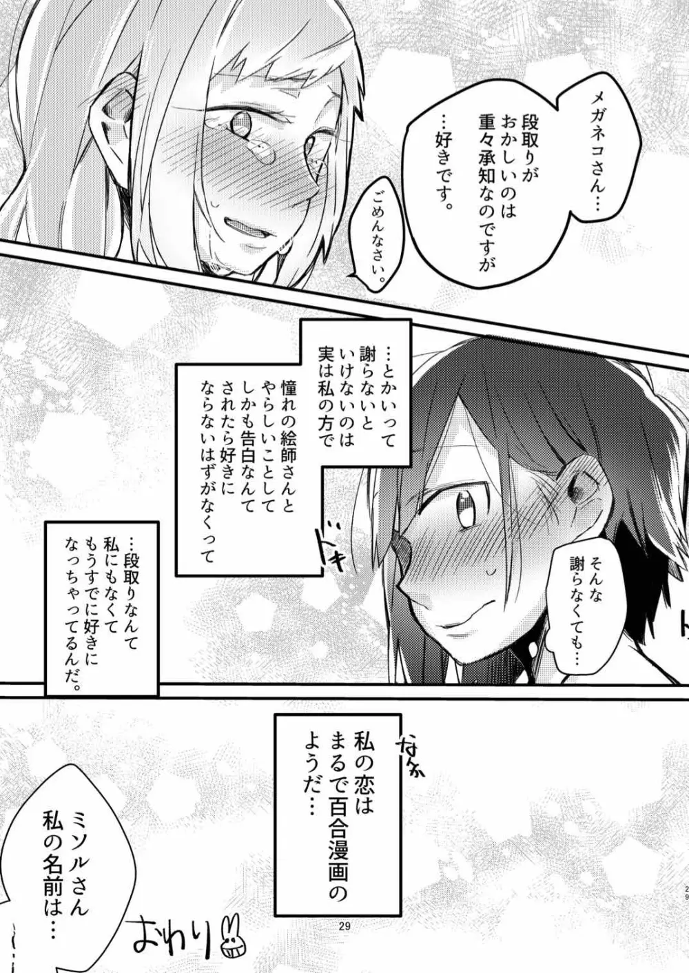 憧れの百合絵師さんとオフパコしたったwwwww 27ページ