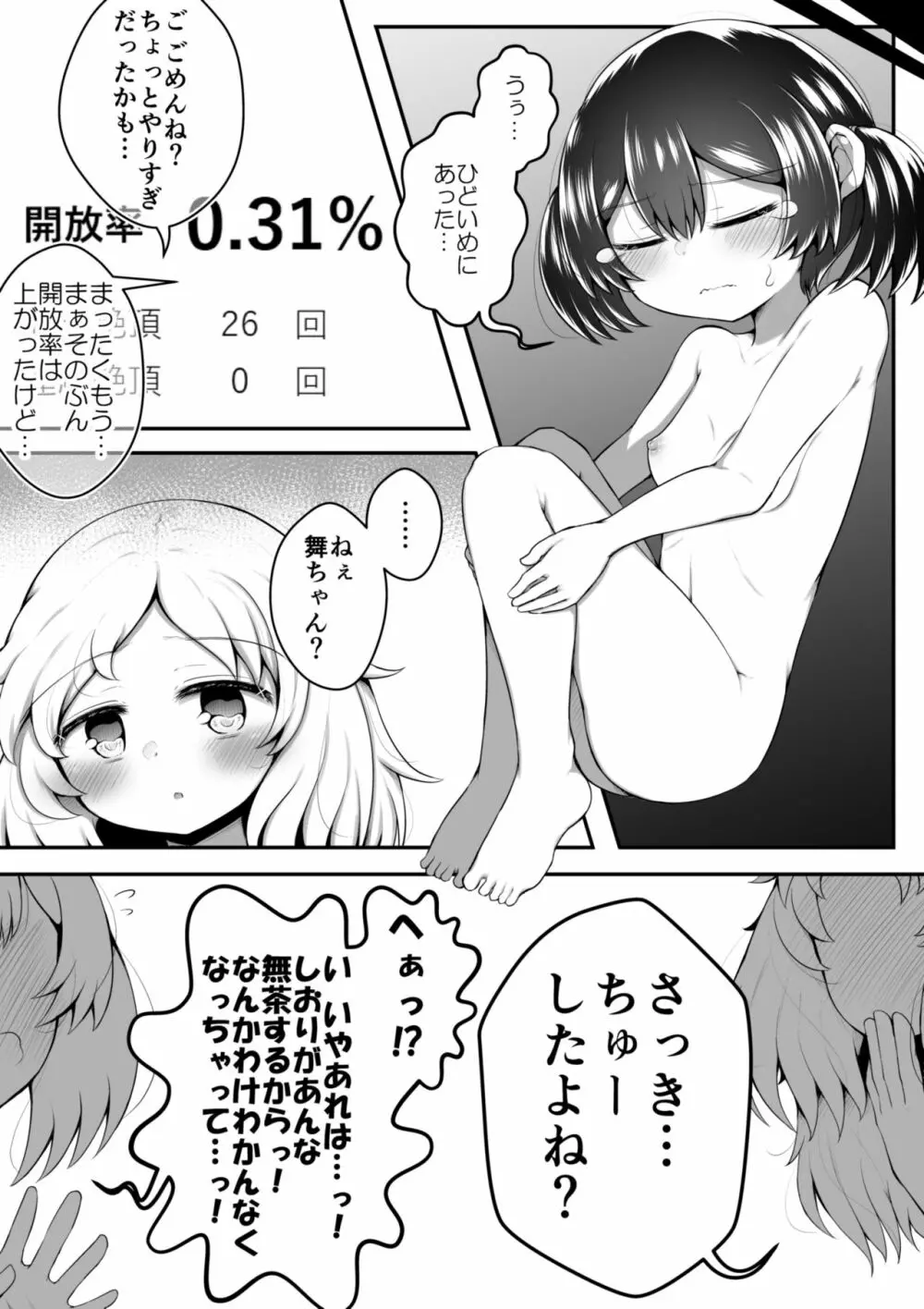 絶頂すると0.05%の確率で出られる部屋 32ページ