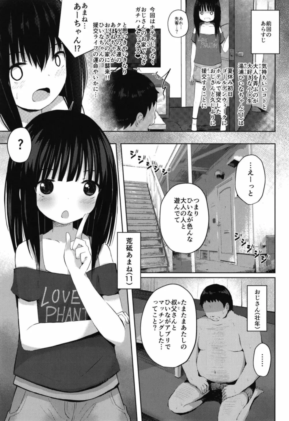 小○生だけど処女じゃないよ?～JS2人がボクのママ～ 3ページ