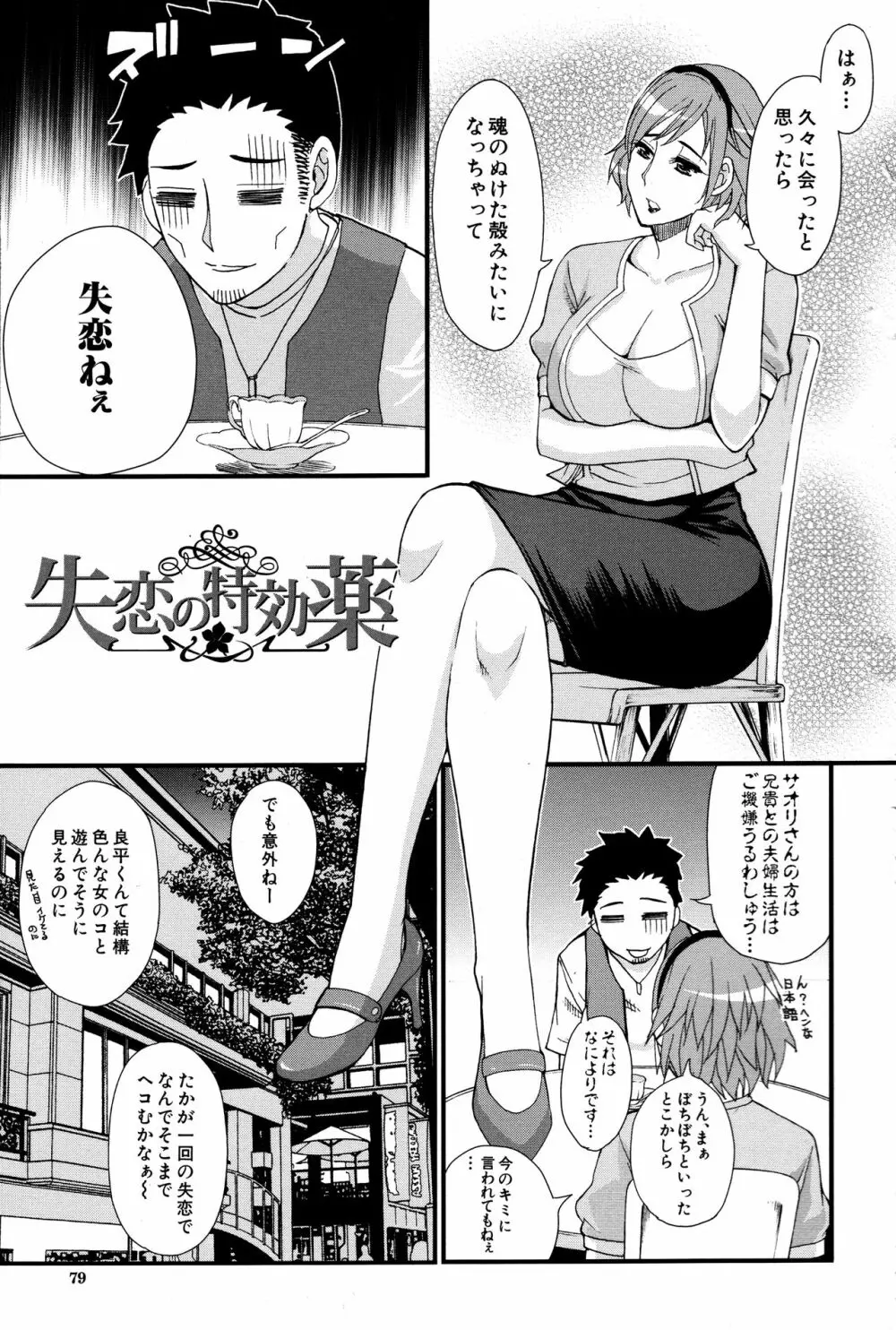 人恋し、妻 80ページ