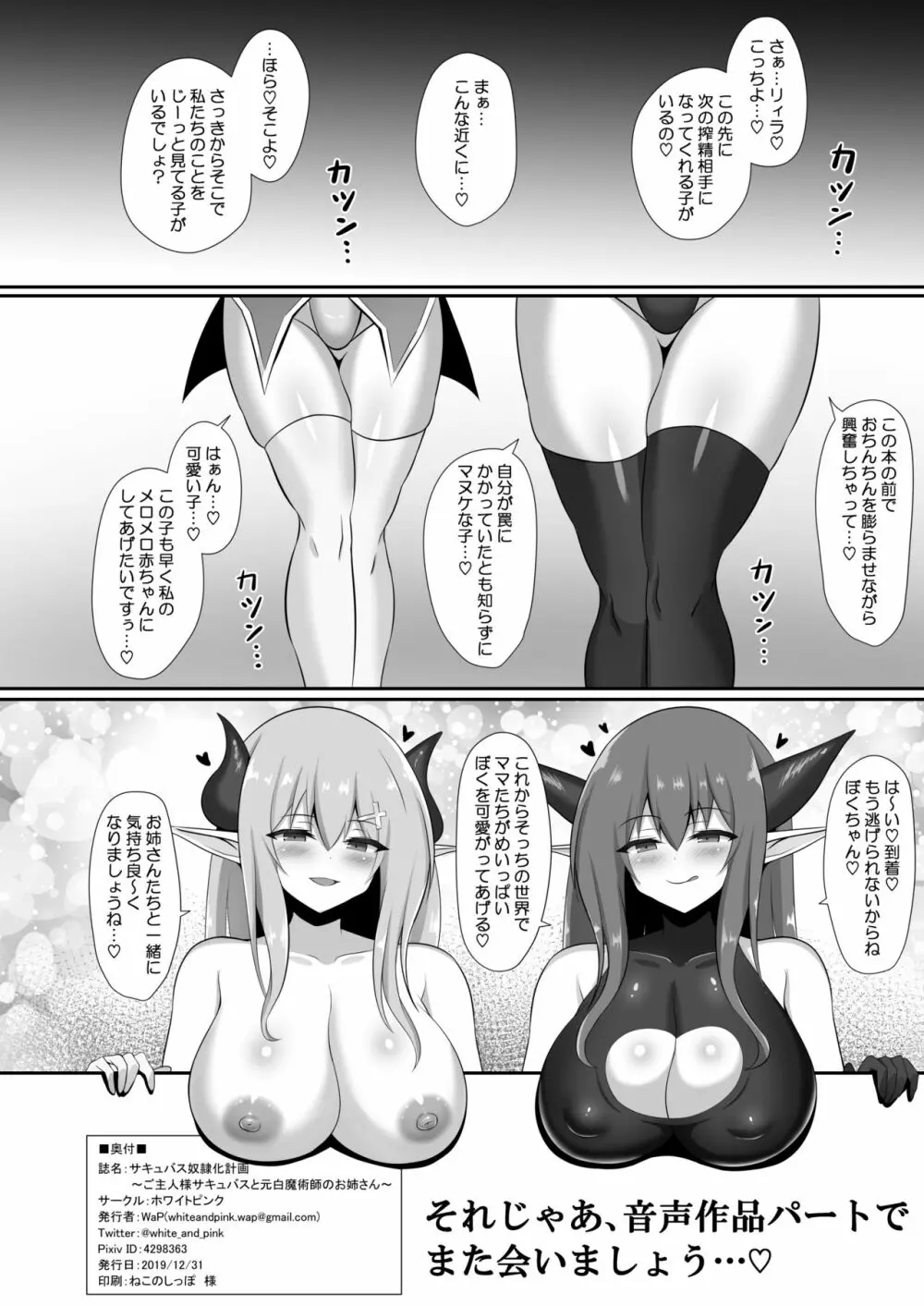 サキュバス奴隷化計画～ご主人様サキュバスと元白魔術師のお姉さん～ 42ページ