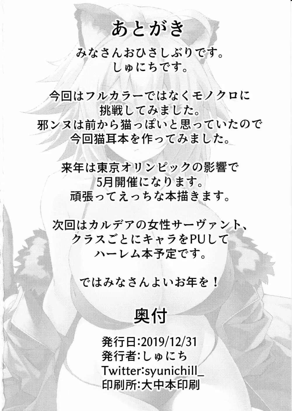 猫耳邪ンヌとひたすら交尾する本 25ページ