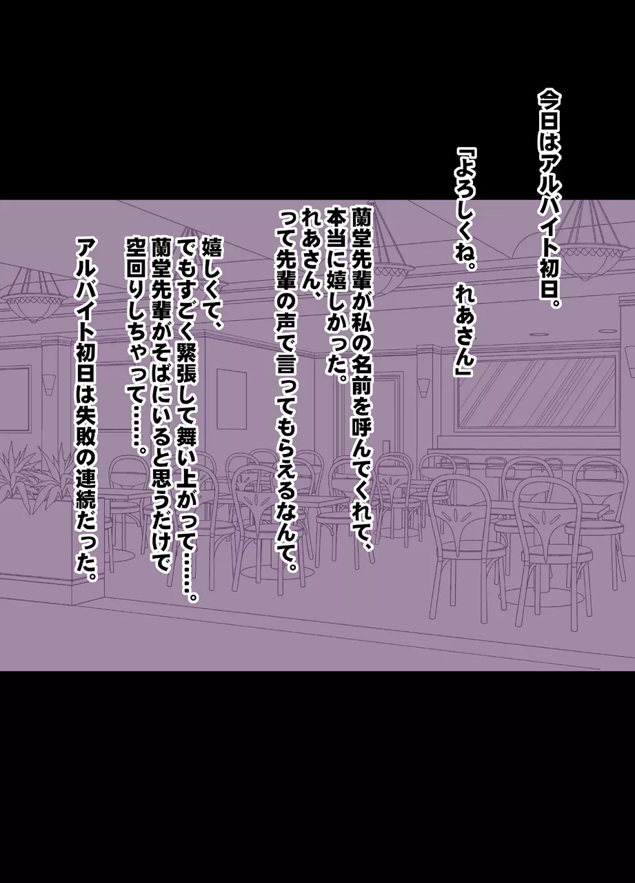 バイト先の超美人の先輩のレズ奴●にされた私【バイノーラル】 3ページ