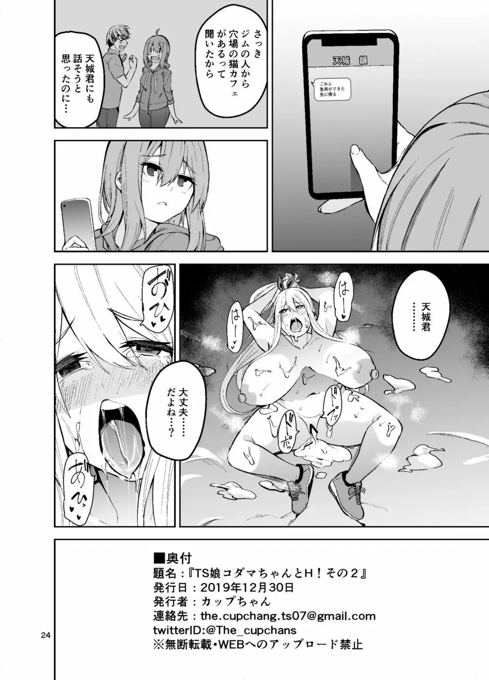 TS娘コダマちゃんとH!その2 25ページ