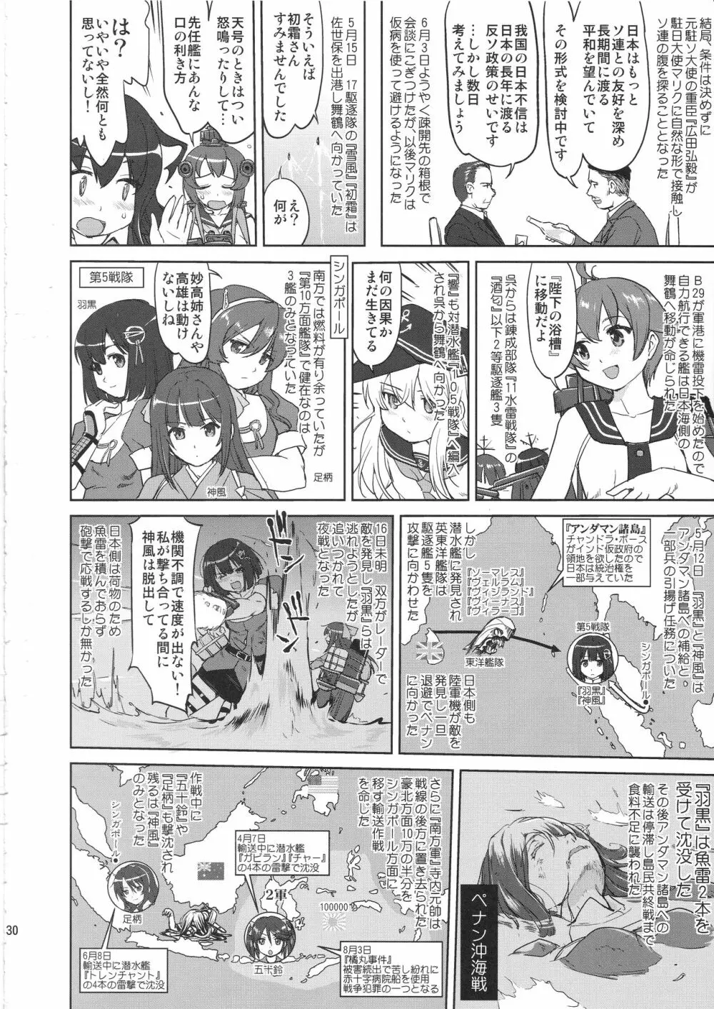 テートクの決断 艦娘の一番長い日 29ページ