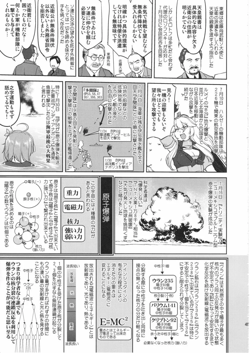 テートクの決断 艦娘の一番長い日 44ページ