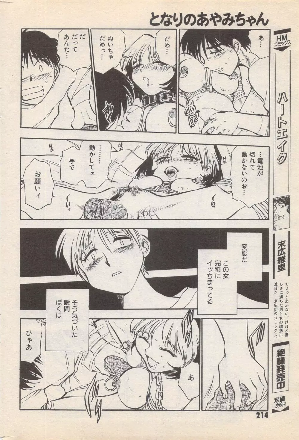 漫画ばんがいち 1996年2月号 214ページ